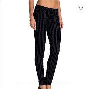 Paige Striped Verdugo Ankle Jean